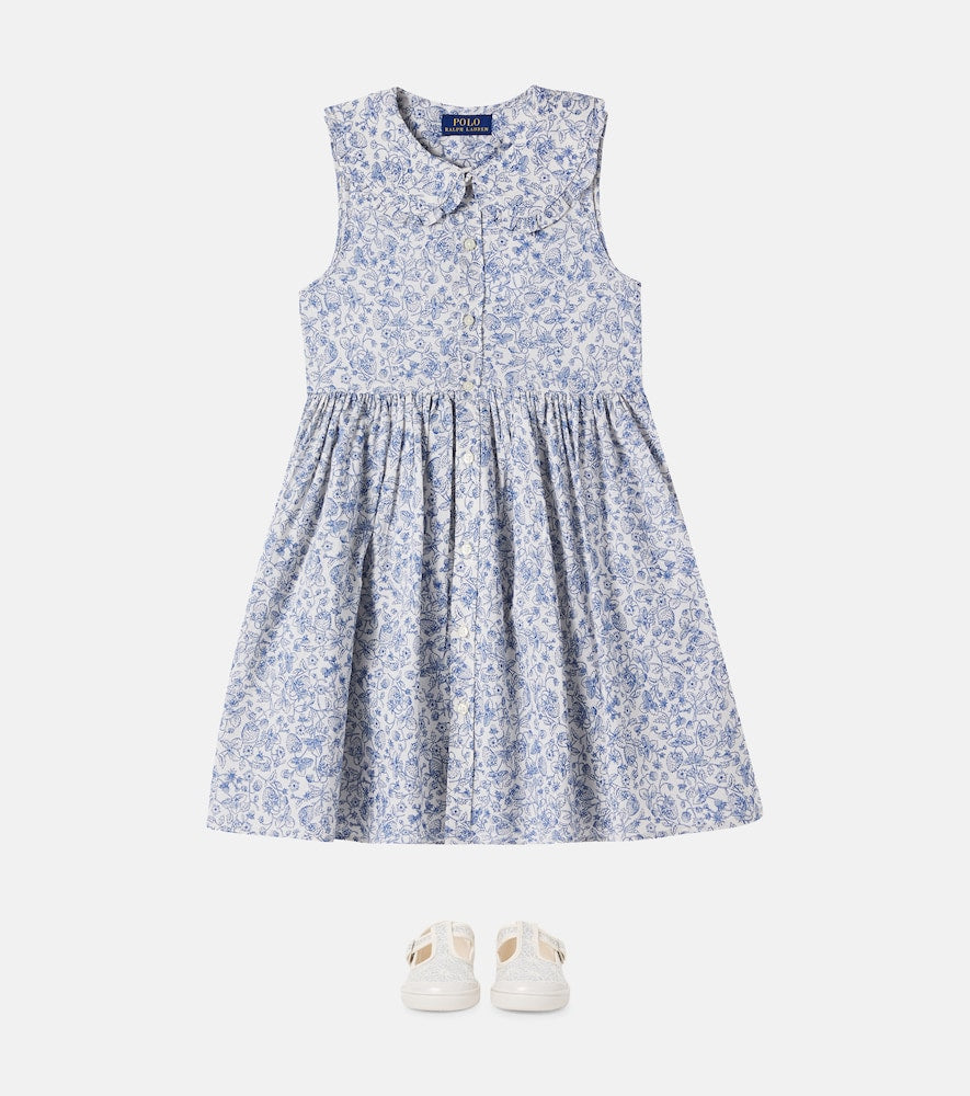 Printed cotton dress