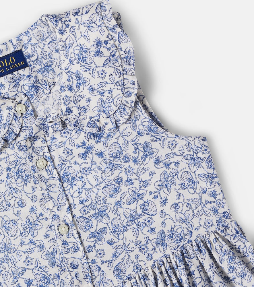 Printed cotton dress