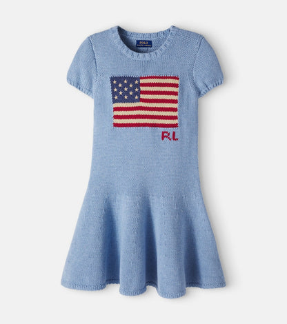 Embroidered cotton dress