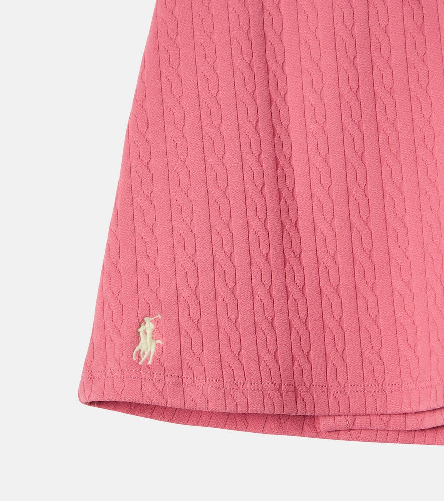 Jacquard beach cover-up