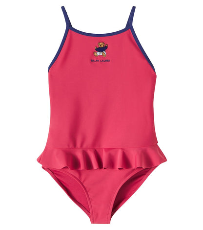 Polo Bear embroidered swimsuit