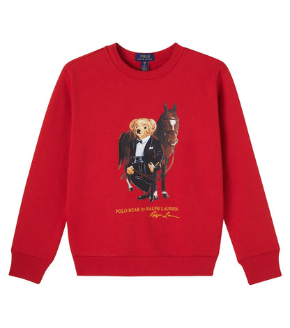 Polo Bear cotton sweatshirt