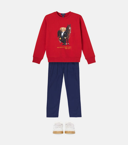 Polo Bear cotton sweatshirt