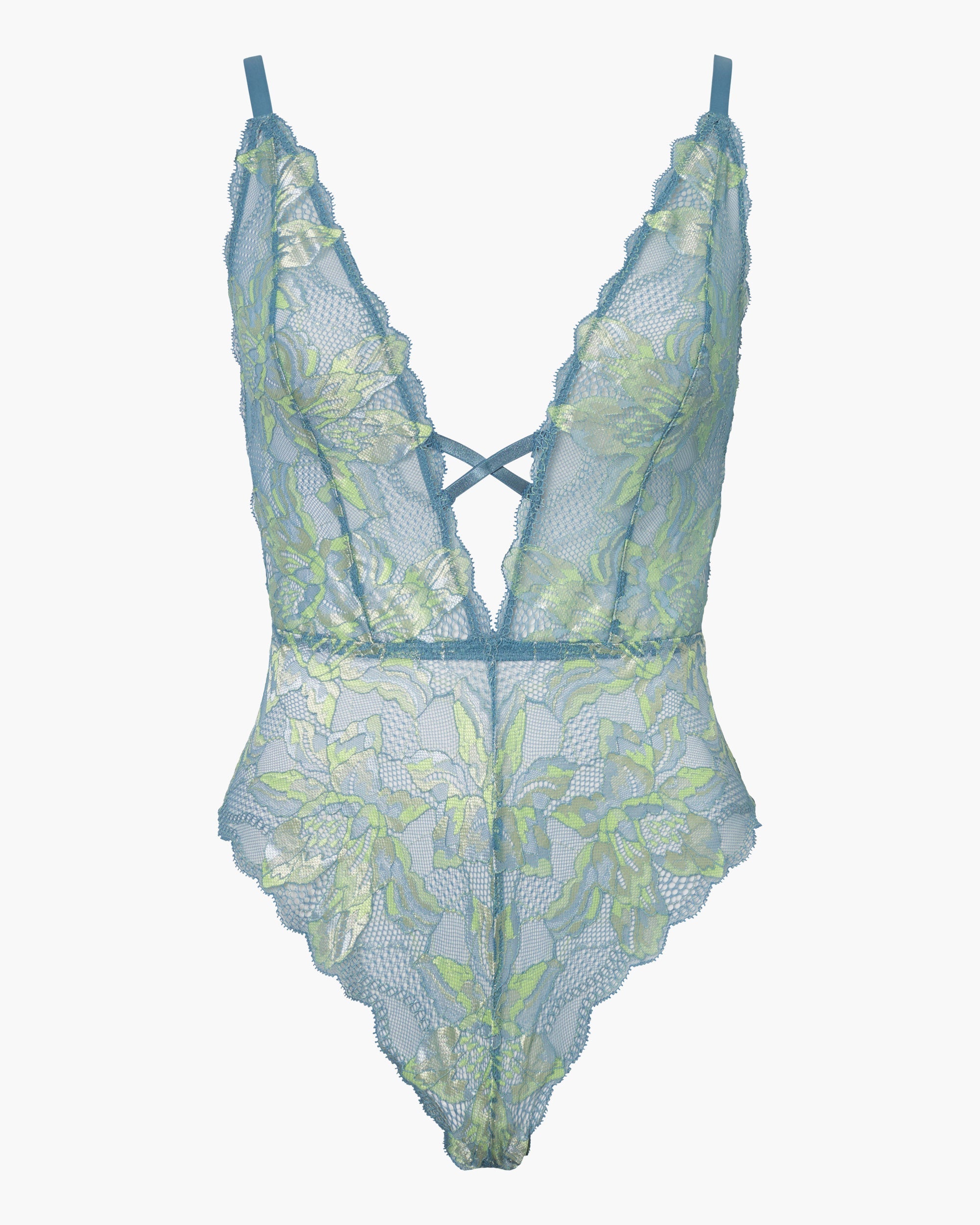 Body Con Escote Profundo