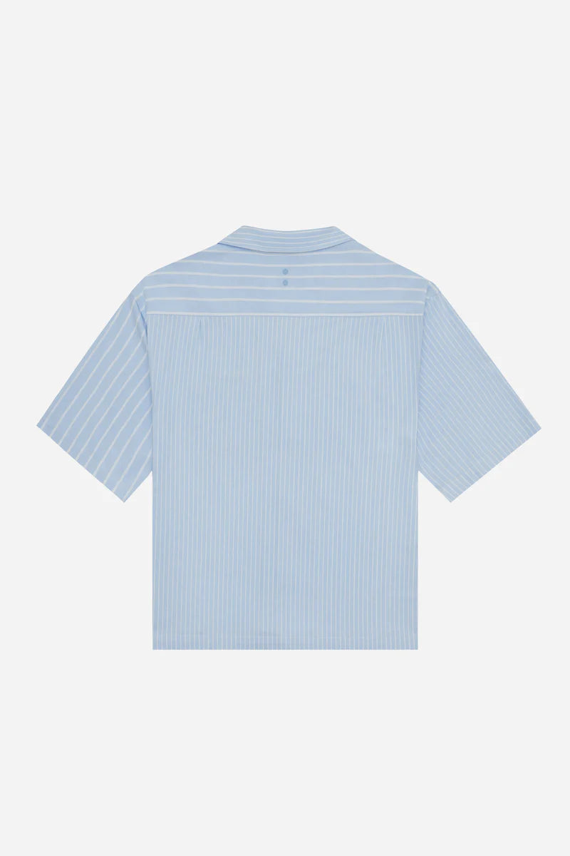 Patchwork script shirt