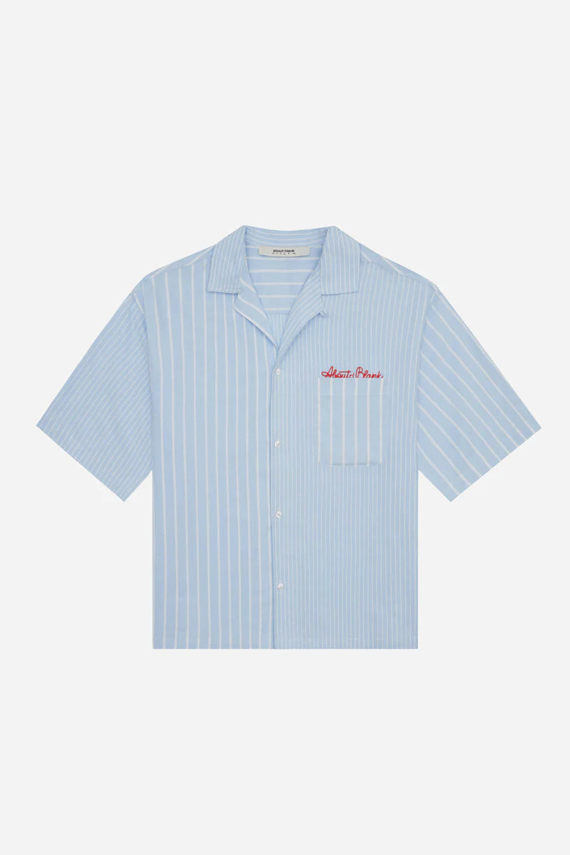 Patchwork script shirt