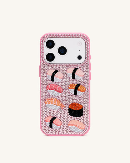 Sushi Phone Case - Multicolor Black