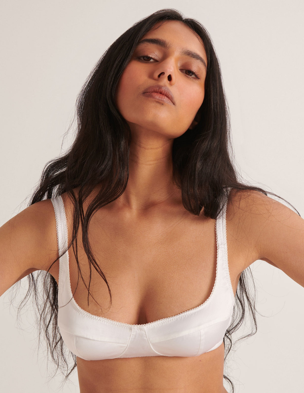 Penelope Bralette White