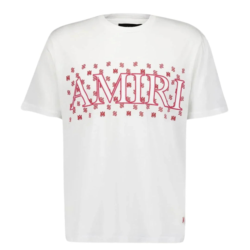 AMIRI M.A Paisley- Print T-shirt White