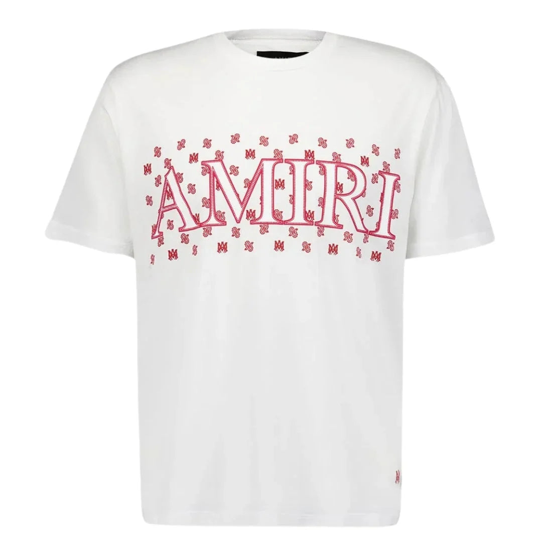 AMIRI M.A Paisley- Print T-shirt White