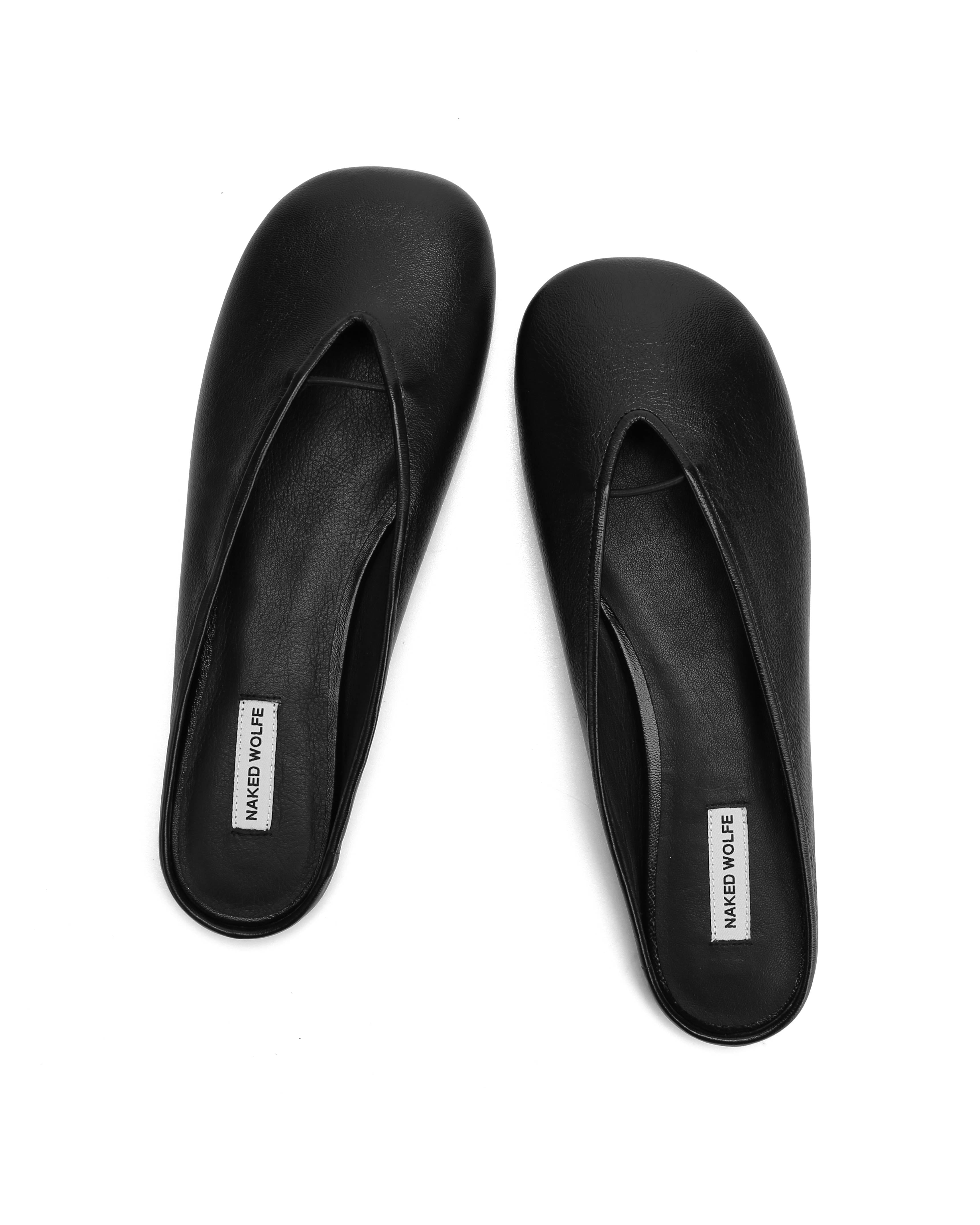 Pippa Black Leather