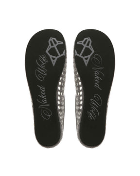 Pippa Grey Studded Suede