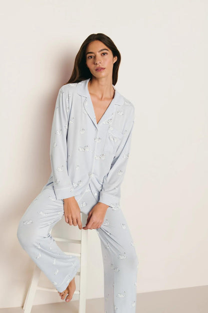 Gisele Printed TENCEL™ Modal Long PJ Set