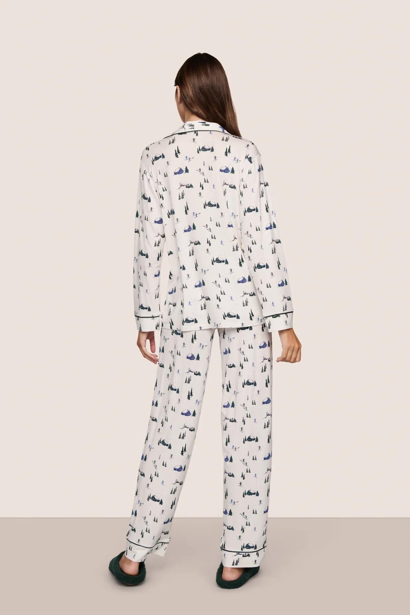 Gisele Printed TENCEL™ Modal Long PJ Set