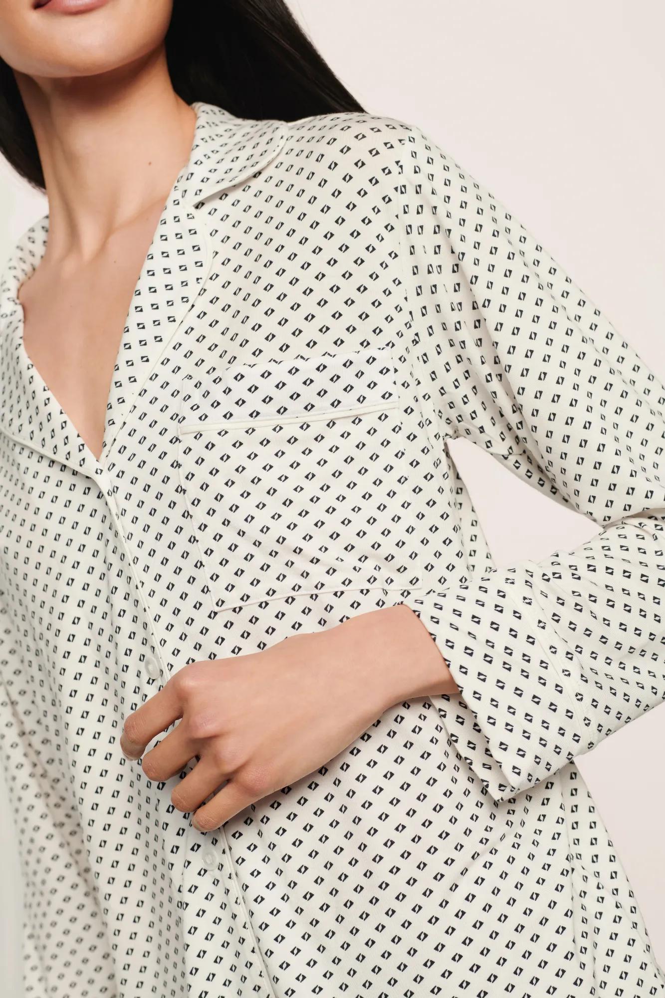 Gisele Printed TENCEL™ Modal Long PJ Set