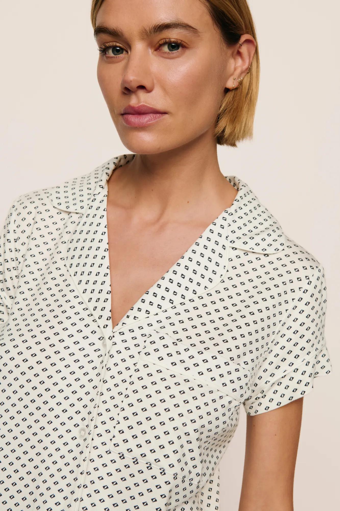 Gisele Printed TENCEL™ Modal Shortie Short PJ Set