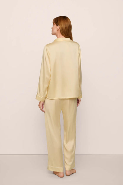 Inez Washable Silk Long PJ Set