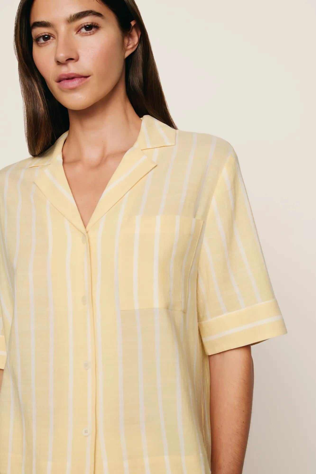 Nautico Relaxed Short Sleeve & Pant PJ Set