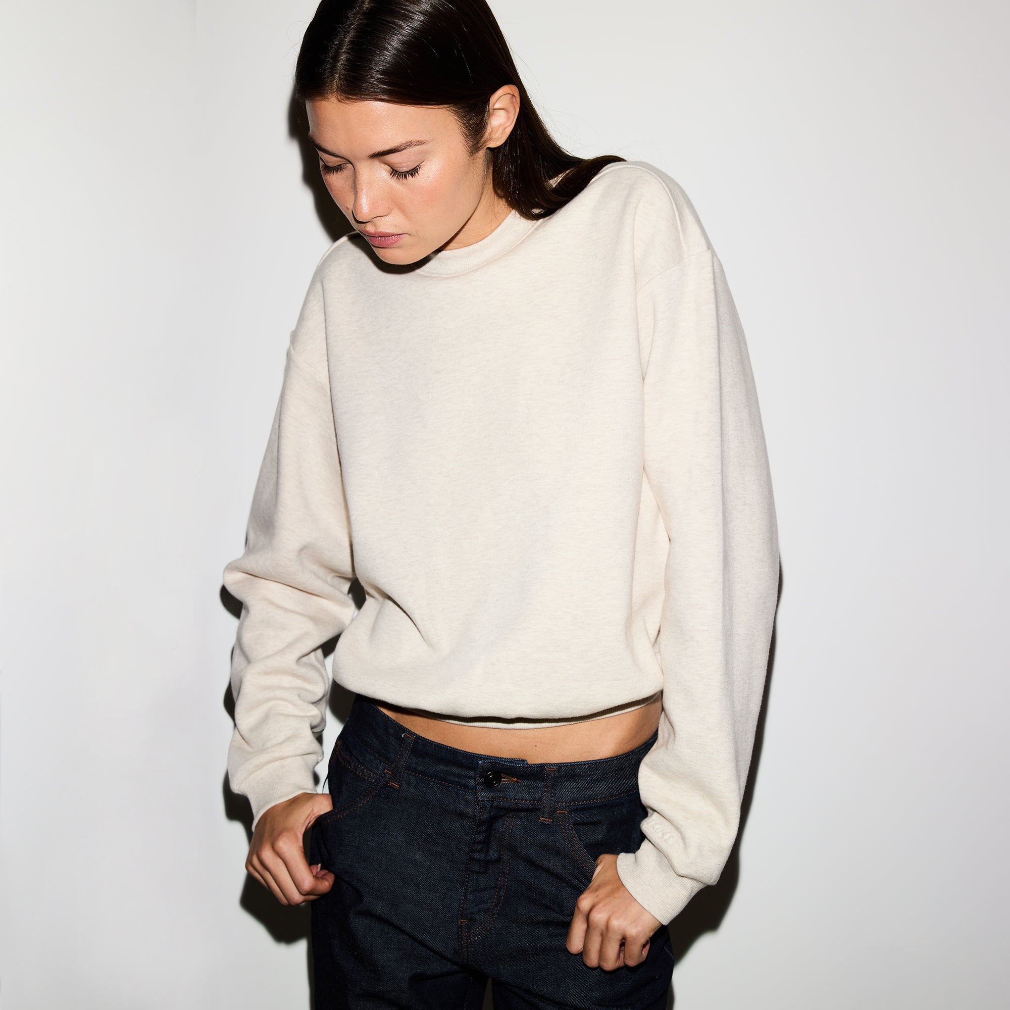 Cotton Fleece Classic Crewneck