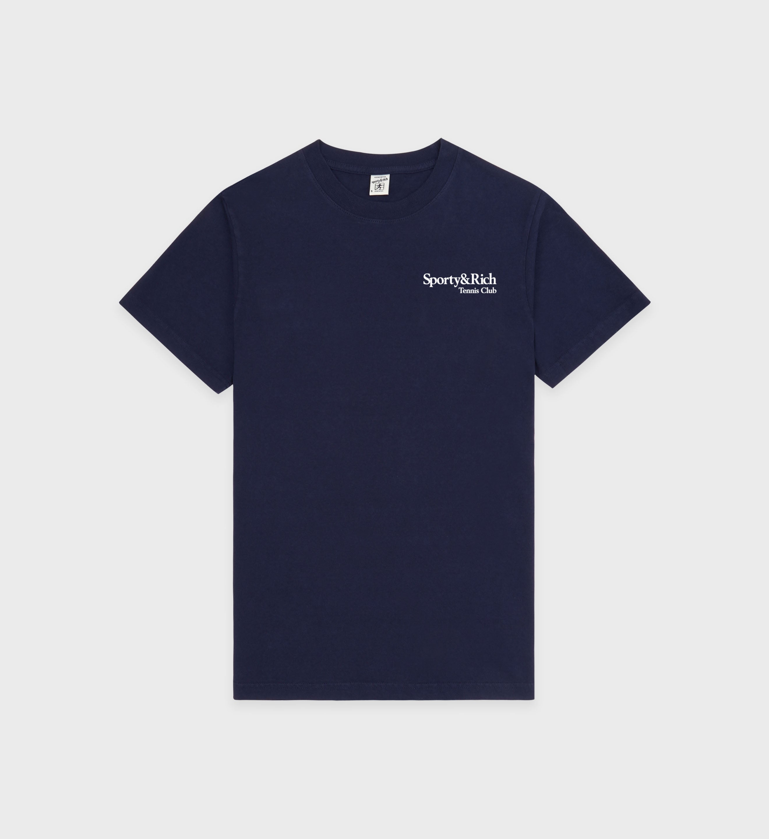 Play Tennis T-Shirt - Navy/White