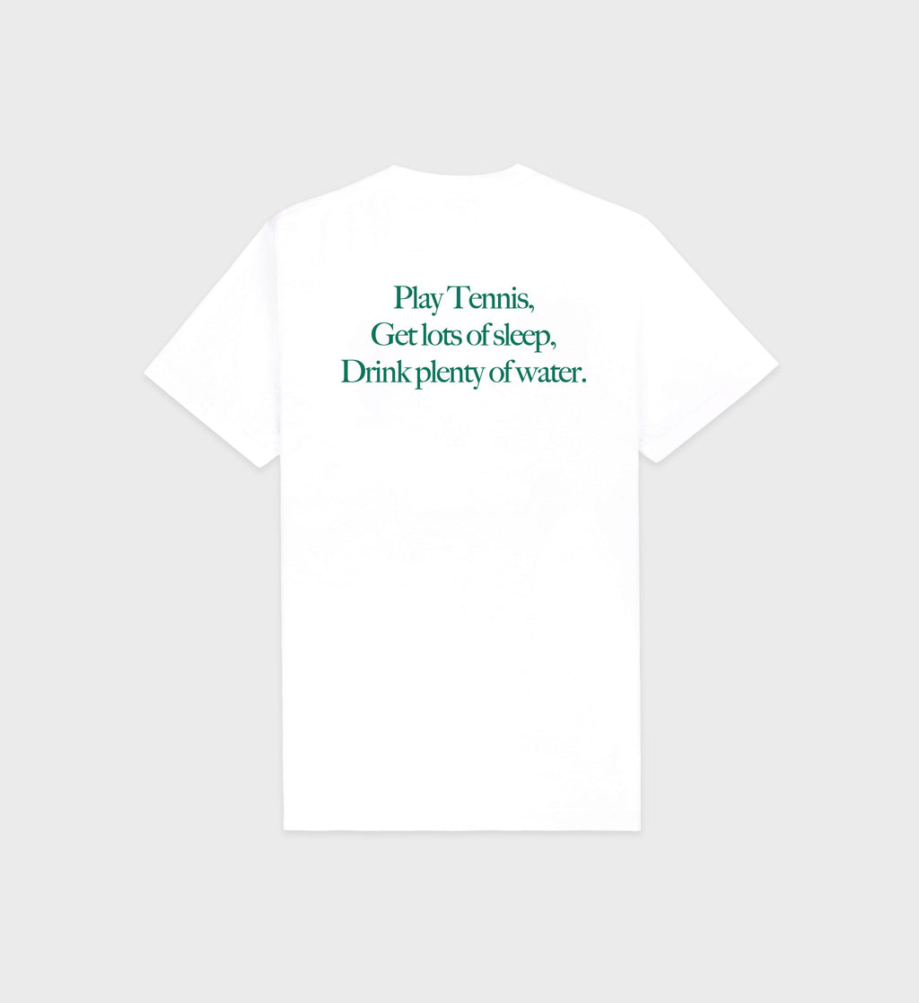 Play Tennis T-Shirt - White