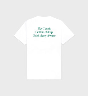 Play Tennis T-Shirt - White