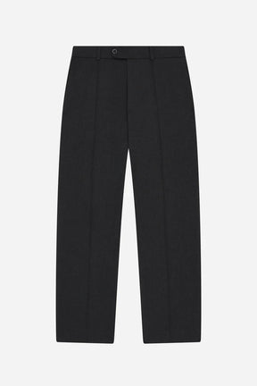 Everyday pleated trousers - charcoal