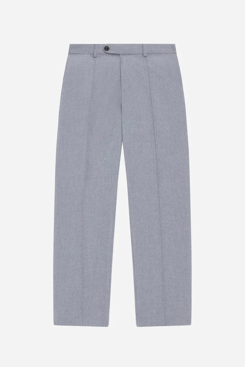 Everyday pleated trousers - light grey