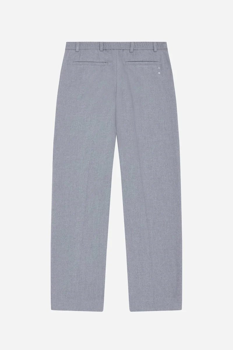Everyday pleated trousers - light grey
