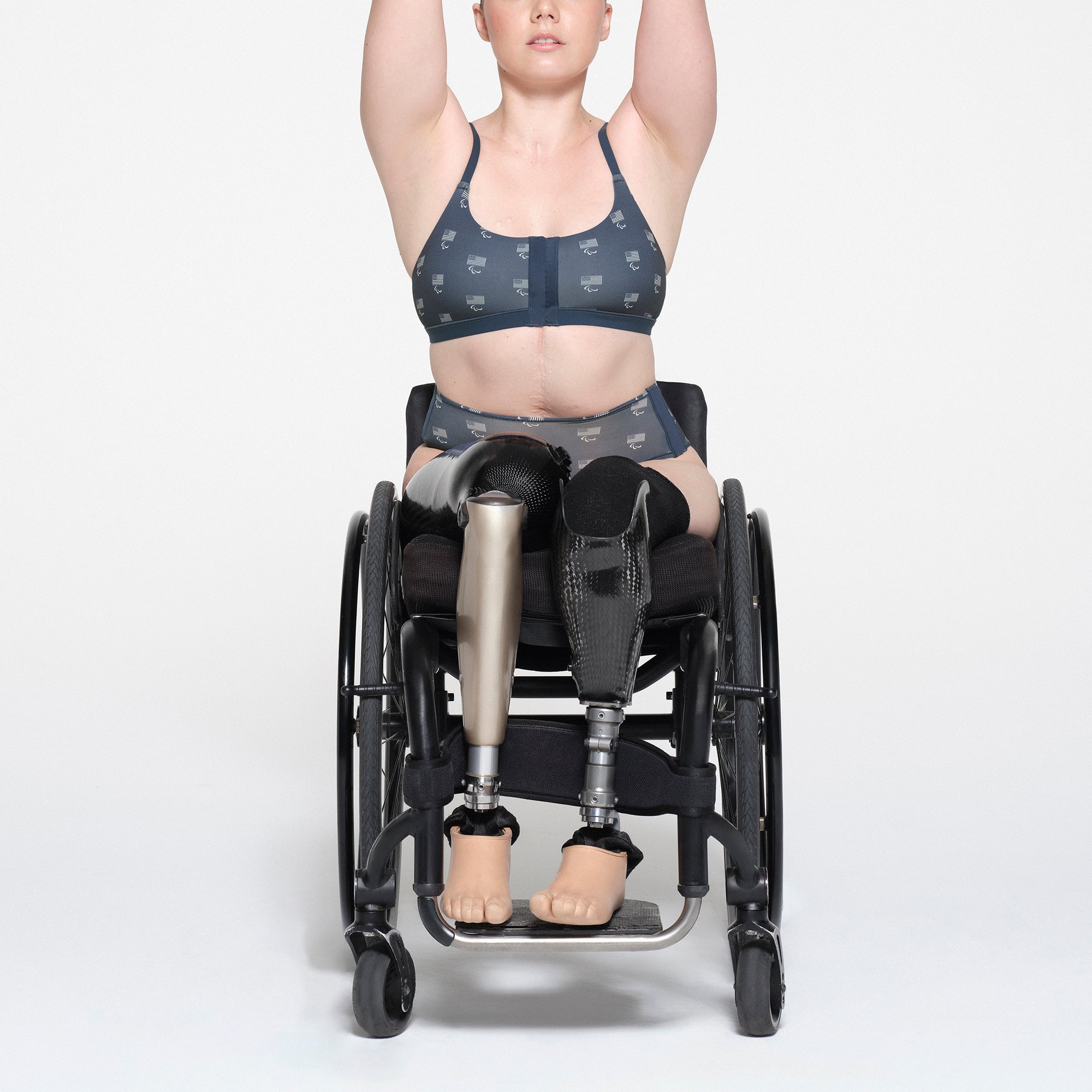 SKIMS FOR TEAM USA FITS EVERYBODY ADAPTIVE PARALYMPIC BOY SHORT | NAVY