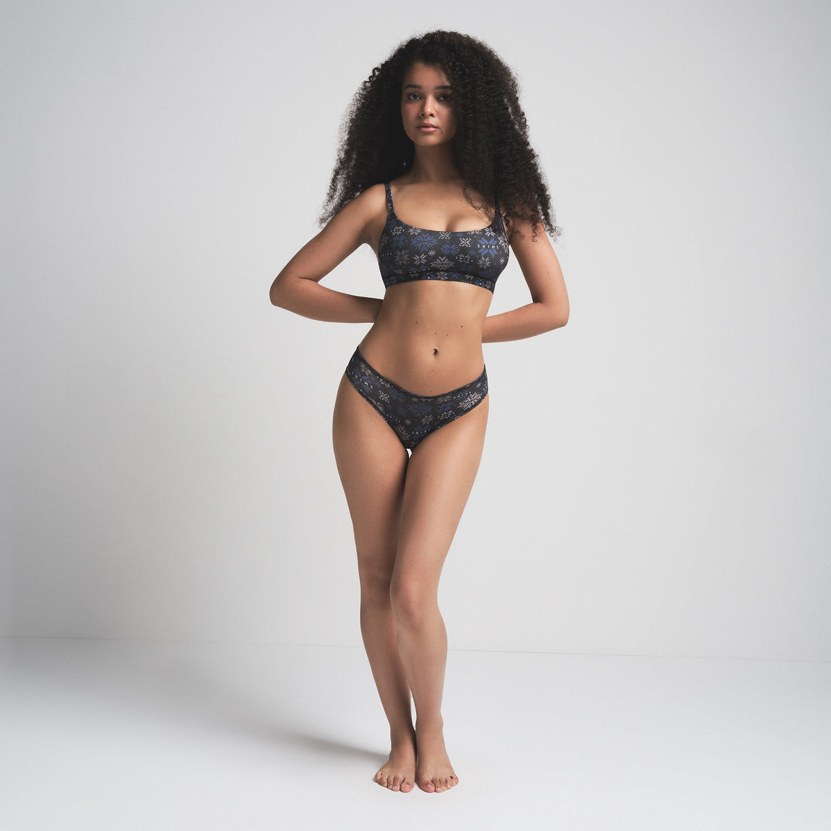 FITS EVERYBODY CHEEKY BRIEF 5-PACK | NAVY SNOW MULTI