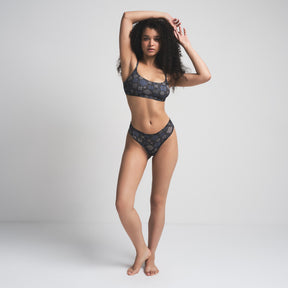 FITS EVERYBODY THONG 5-PACK | NAVY SNOW MULTI