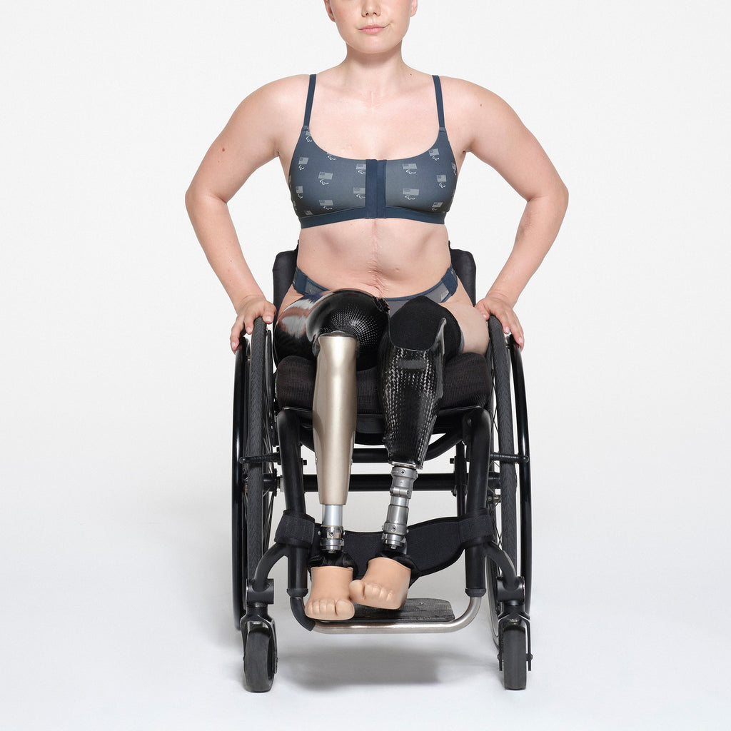 SKIMS FOR TEAM USA FITS EVERYBODY ADAPTIVE PARALYMPIC THONG | NAVY