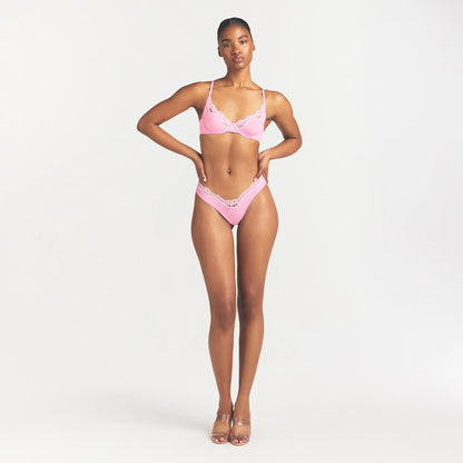 Fits Everybody Lace Dipped Thong