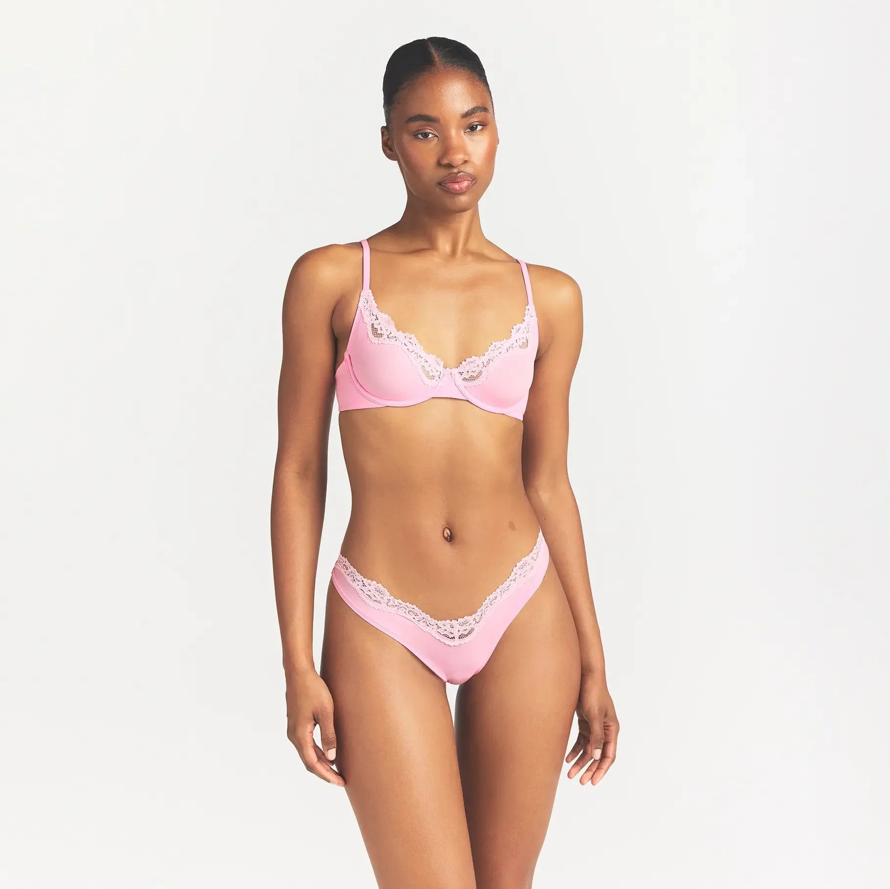 Fits Everybody Lace Dipped Thong