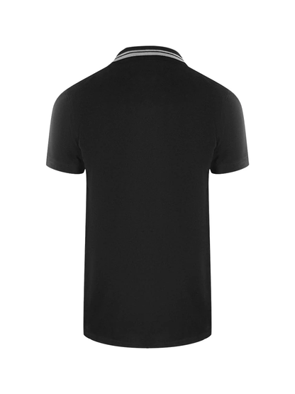 Love Moschino Box Logo Black Polo Shirt
