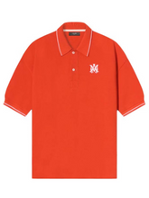 AMIRI SOLID SHORT SLEEVE MA LOGO POLO ORANGE