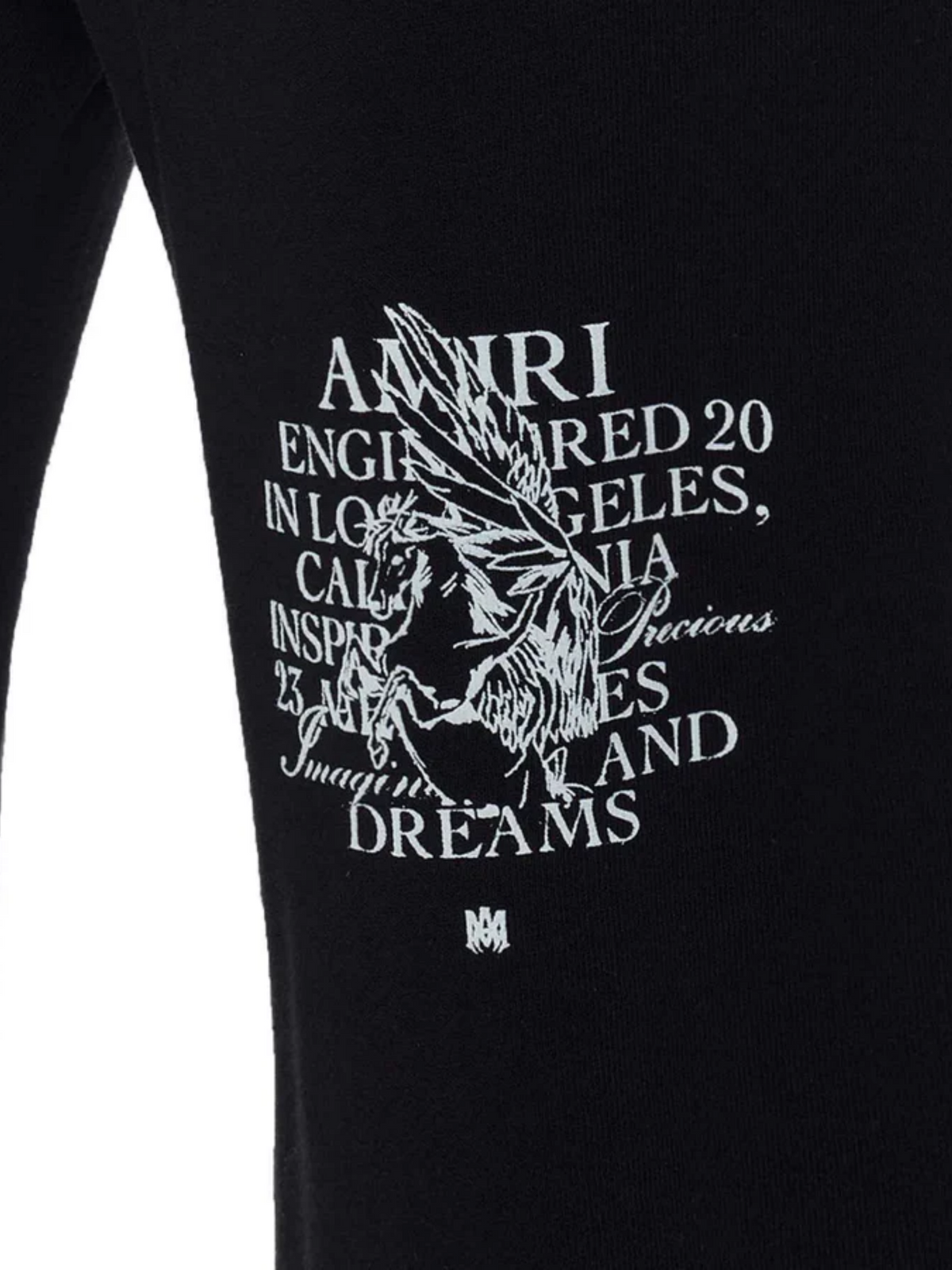 AMIRI PRECIOUS MEMORIES SWEATPANTS BLACK