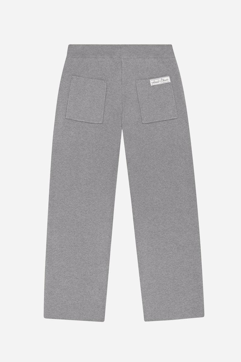 Heavyweight knitted sweatpant