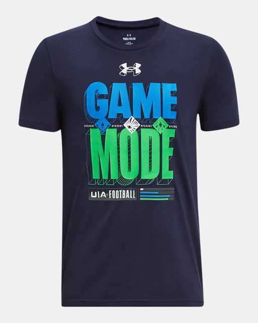Boys' UA Game On Football Short Sleeve