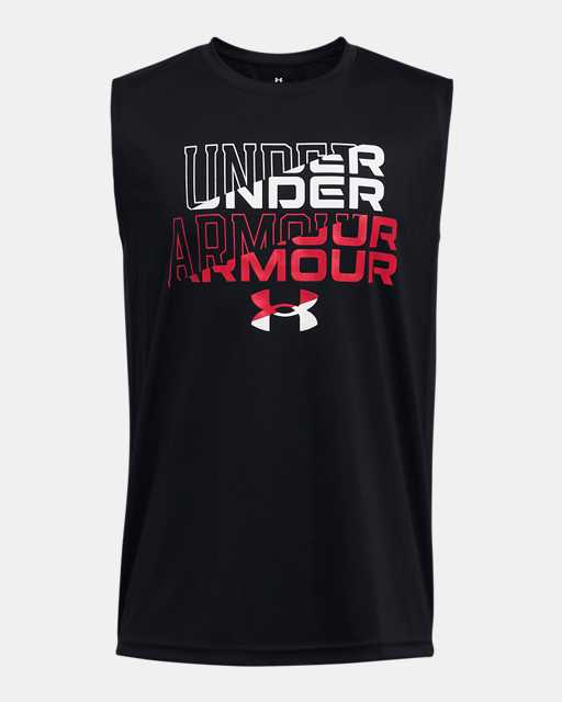 Boys' UA Velocity Big Logo Tank
