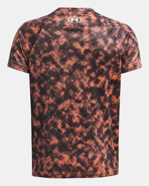 Boys' UA Velocity Big Logo Printed Short Sleeve