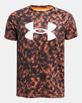 Boys' UA Velocity Big Logo Printed Short Sleeve