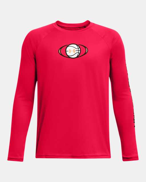 Boys' UA Velocity Basketball Long Sleeve