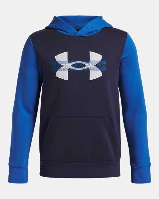 UA Rival Fleece Colorblock Graphic