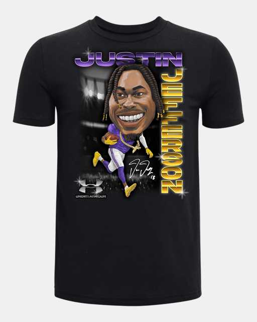 UA Justin Jefferson Illustration