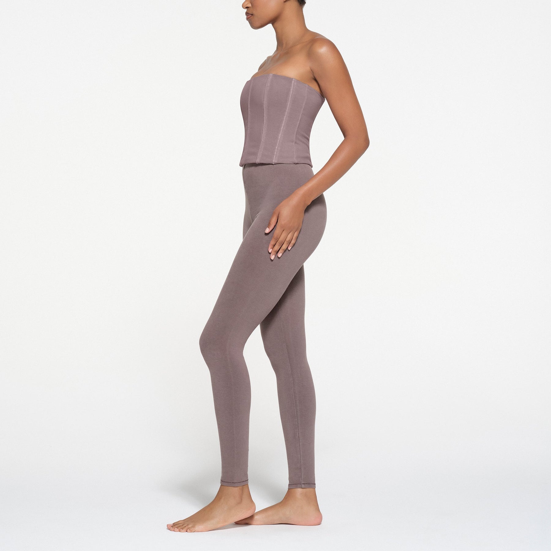 OUTDOOR HIGH-WAISTED LEGGING | ZINC