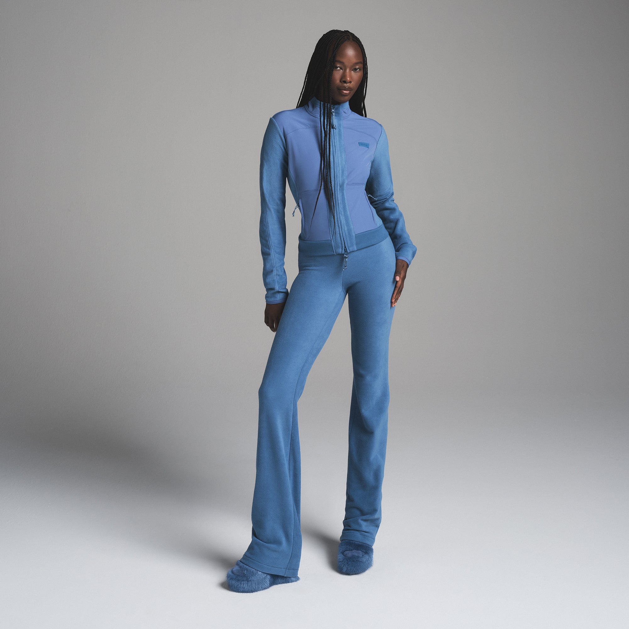 FLEECE LOUNGE PANT | AZURE