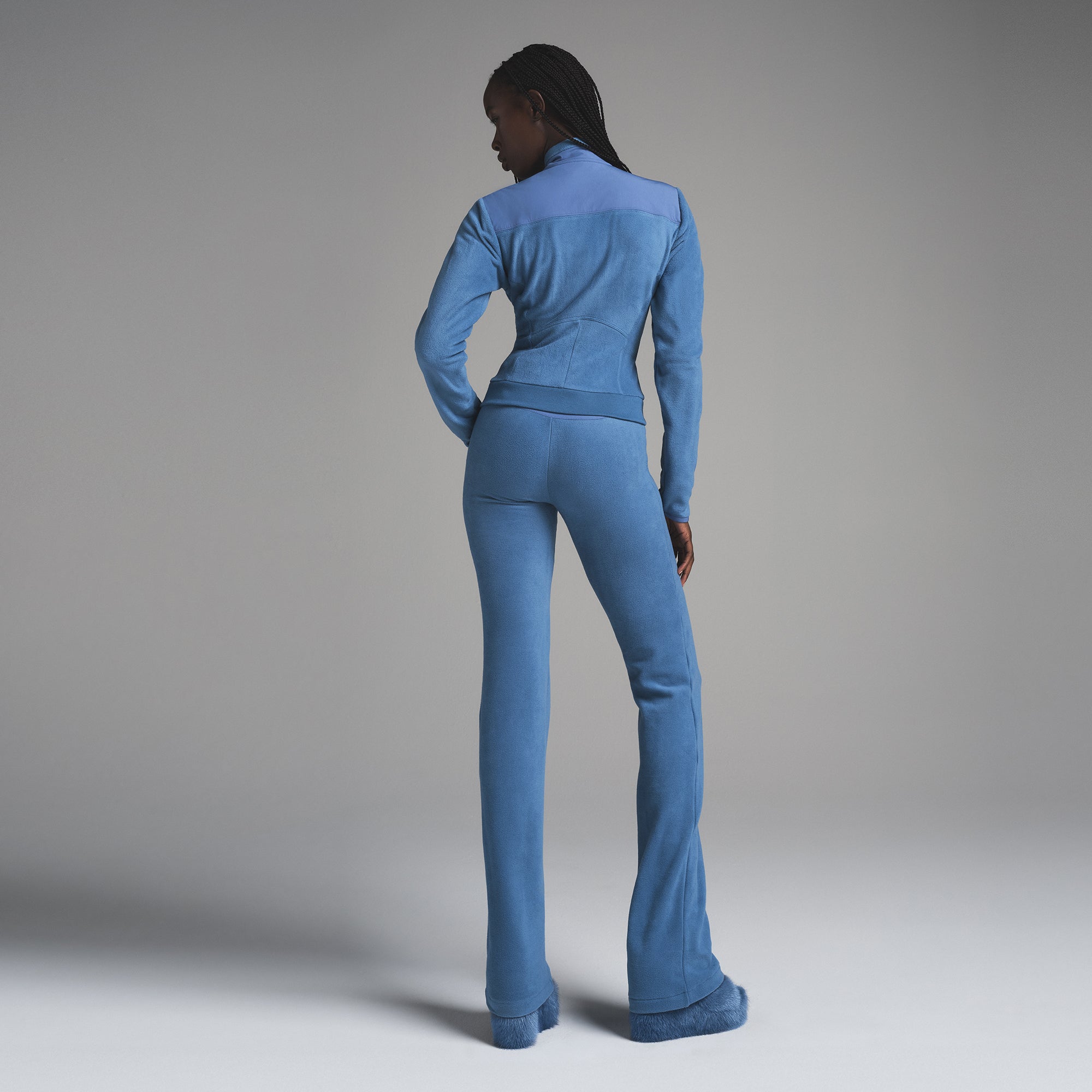 FLEECE LOUNGE PANT | AZURE