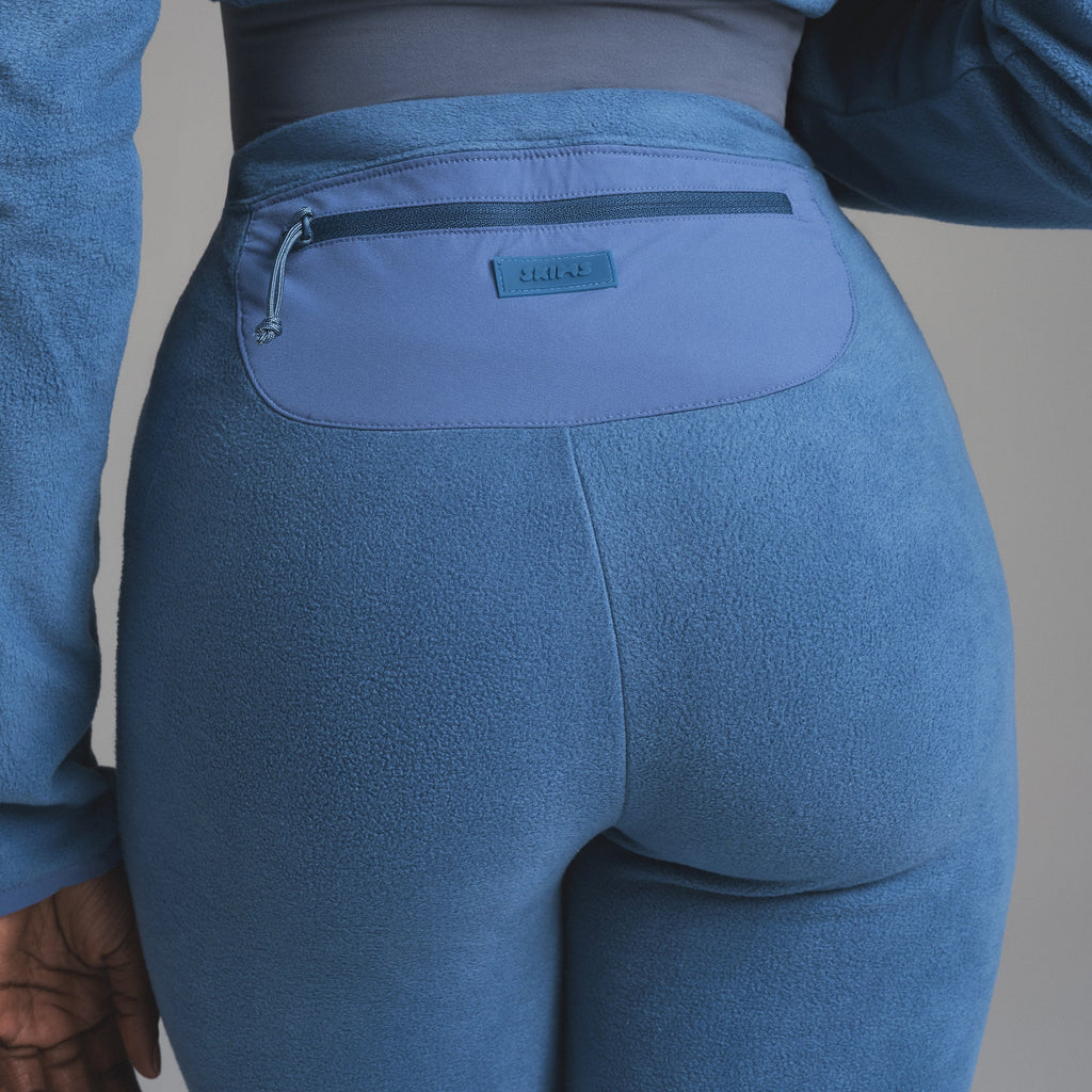 FLEECE LOUNGE PANT | AZURE